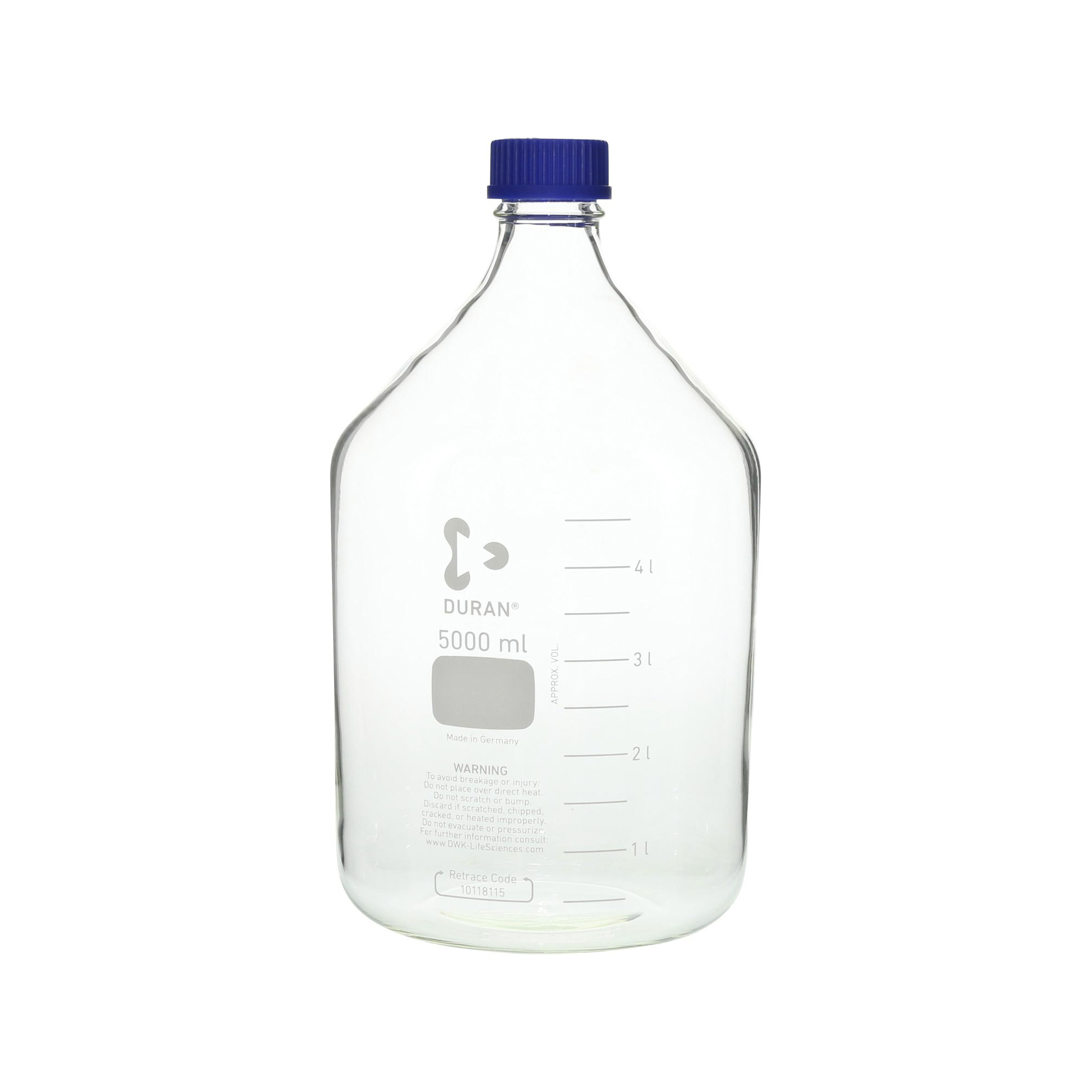 柴田科学螺纹口瓶蓝帽5L