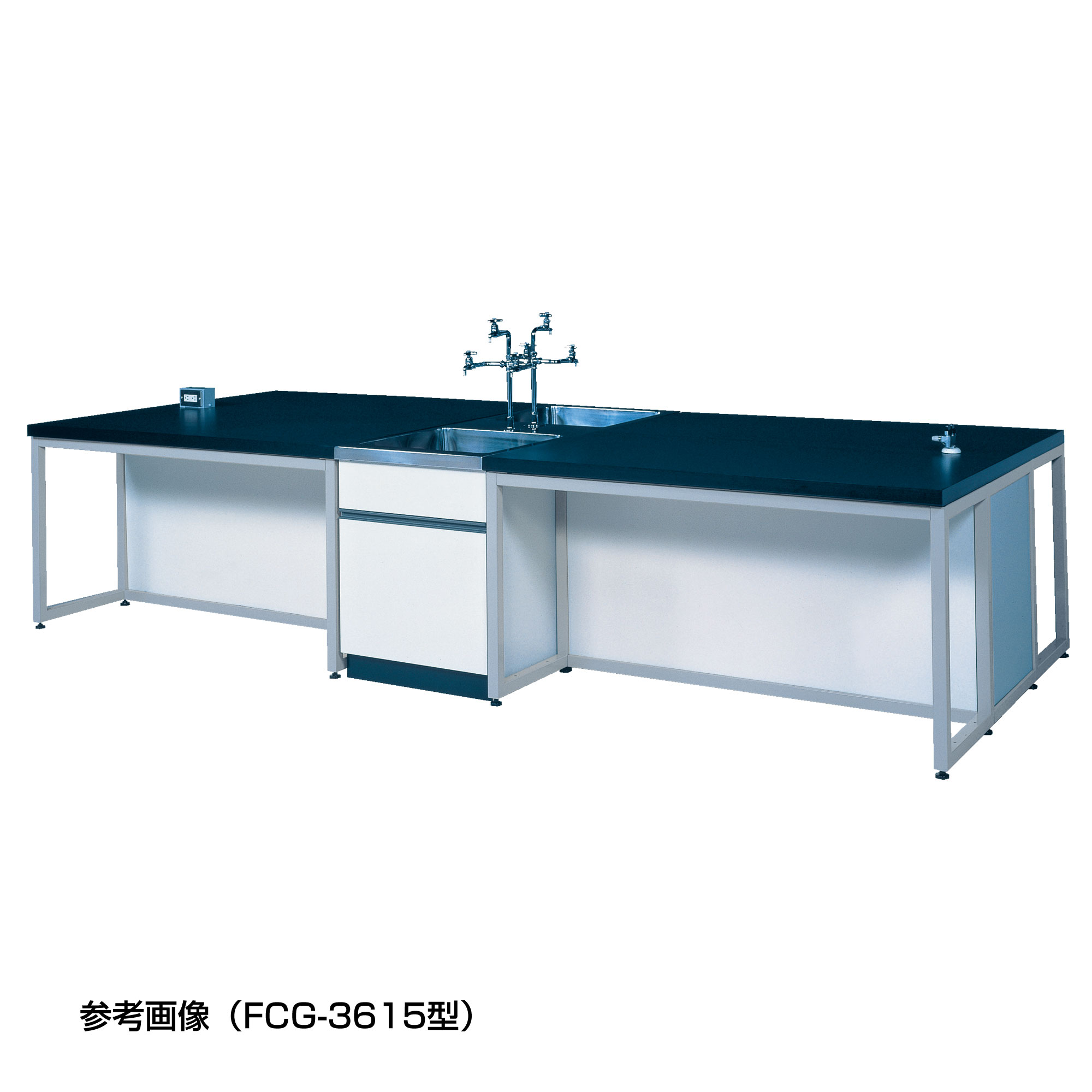 柴田科学中央实验台钢框架制（中央流台付）FCG-3012型