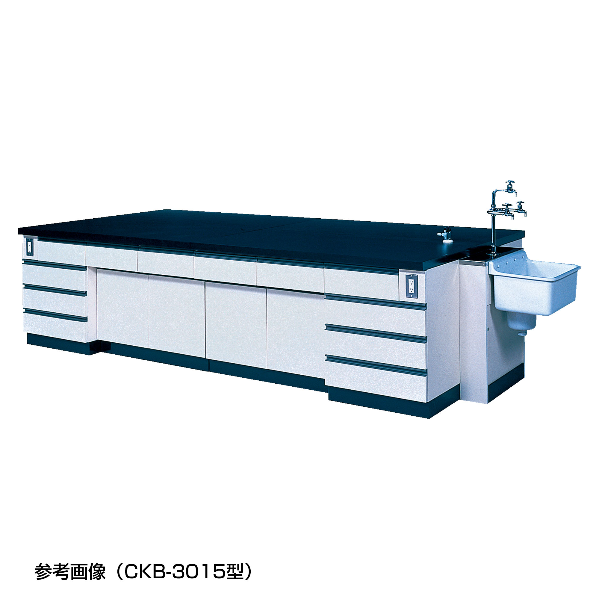 柴田科学中央实验台（带陶制流动）CKB-3012型
