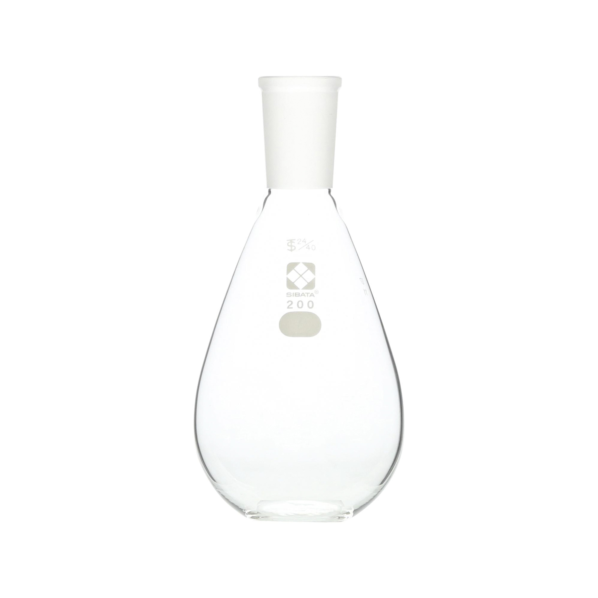 柴田科学共通滑合平底形烧瓶200mL24/40