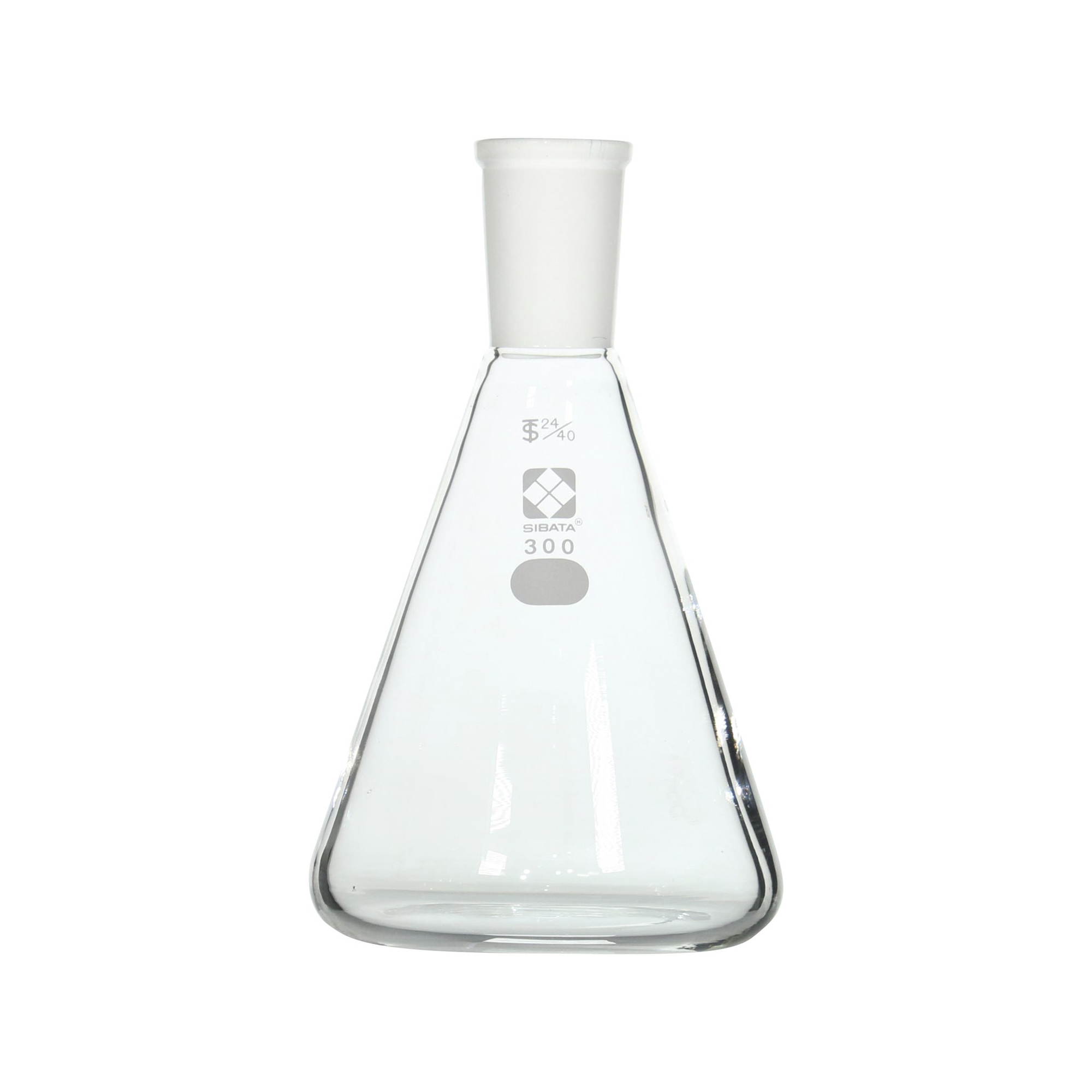 柴田科学共通滑合三角烧瓶300mL24/40
