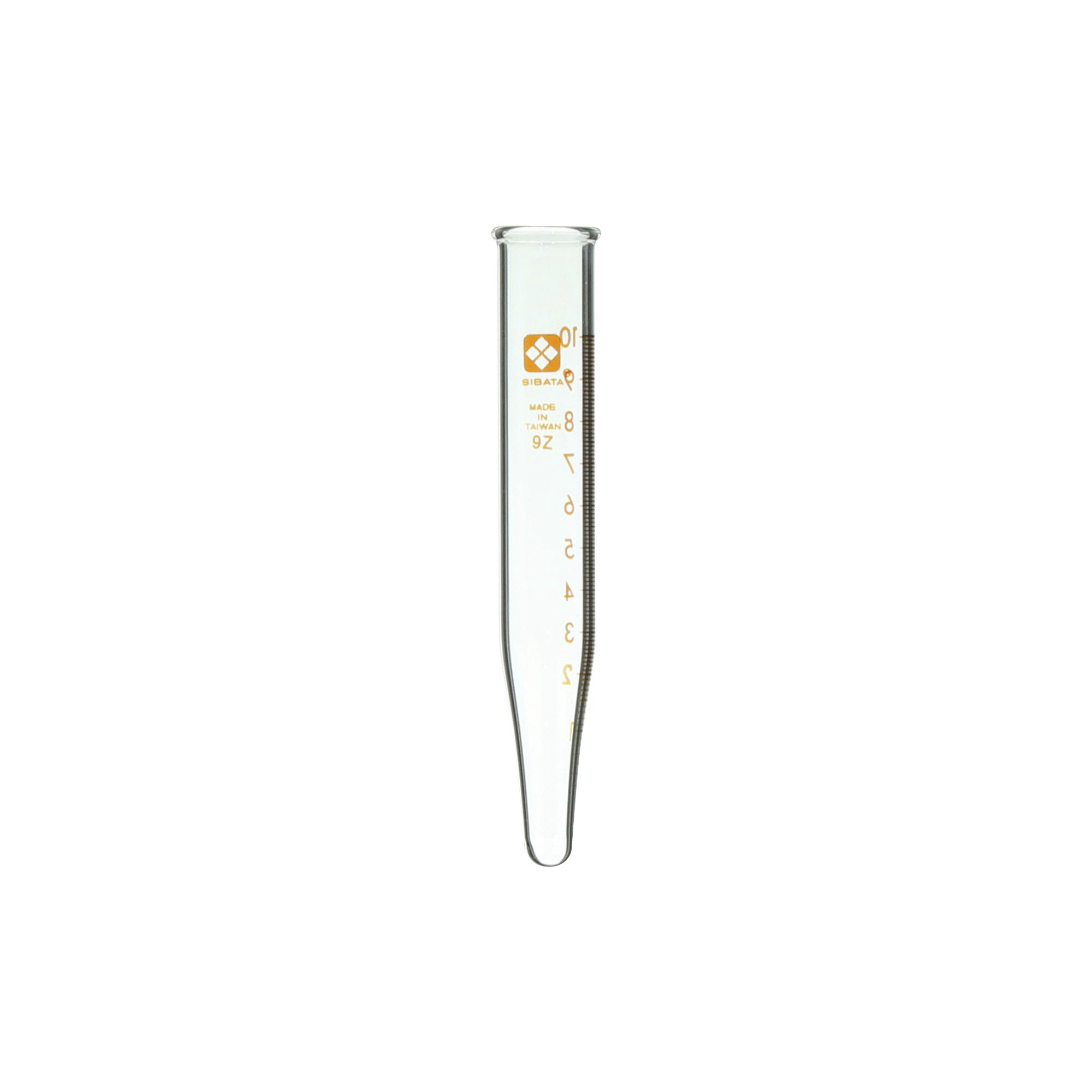 柴田科学离心沉淀管锥形刻度付10mL