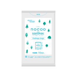 Nocoo®垃圾袋CN4145L半透明10P