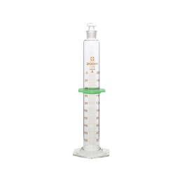 带塞子量筒定制A通用滑动玻璃平栓200mL