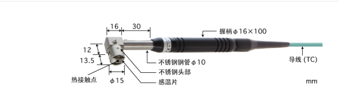 日本安立ANRITSUE型热电偶 A-234E-00-1-TC1-ANP K型热电偶 A-234K-00-1-TC1-ANP