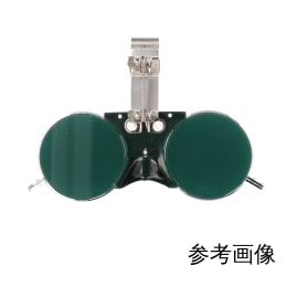 用于MP帽的倒装式钢化玻璃遮光眼镜S-227#4