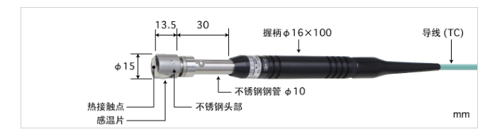 日本安立ANRITSUE型热电偶：AX-231E-00-1-TC1-ANP K型热电偶：AX-231K-00-1-TC1-ANP