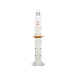 带塞子量筒定制A通用滑动玻璃平栓250mL