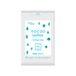 Nocoo®垃圾袋CN45L半透明50P