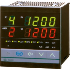 日本东京理化4ch热电偶输入·电压脉冲·通信(RS-485，MODBUS)·AC/DC24V：MA900-4FK02-VN-3*BNN-N6/N