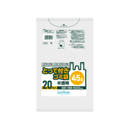 手提式塑料袋Y44T45L半透明20P×30册