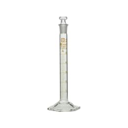 带塞子量筒超级级通用滑动玻璃平栓5mL