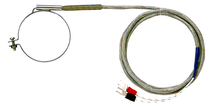 日本东京理化环形表面测量热电偶T-250-φ25-1000-EXA-Y-K