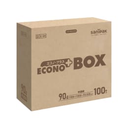 エコノ・プラス BOX E94 90L 半透明 100P×4個
