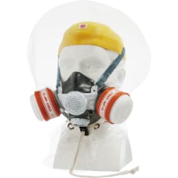 避難用ろ過式呼吸用保護具 使捨 フード型 401-796