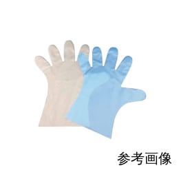 手紧身PE手套A聚乙烯手套XS白色100枚